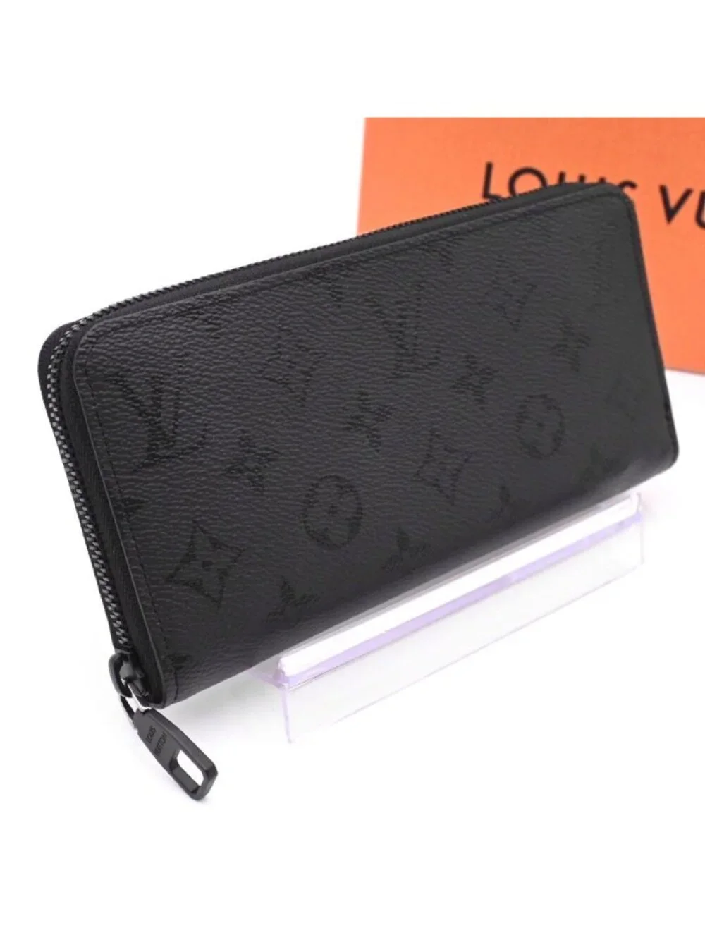 Louis Vuitton Monogram Midnight Horizontal Wallet Black